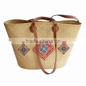 Eco Friendly Natural Seagrass Traw Handbag thumbnail-1
