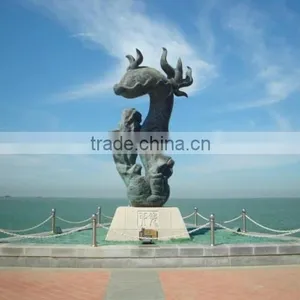 Large Bronze Fish Sculpture for Sale Sea Side Decoration thumbnail-1