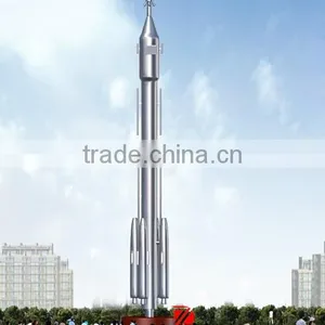 The Rocket Type Stainless Steel Sculptures thumbnail-1