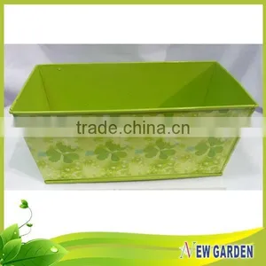 High Standard Cheap Round Balcony Metal Plastic Hanging Basket Pots thumbnail-5