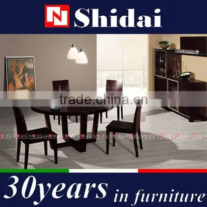 Round Rotating Dining Table / Dining Table Designs in India / Cheap Dining Room Sets A-7 thumbnail-1
