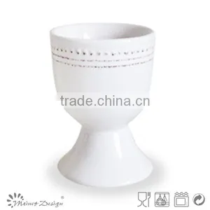 Cheap Ceramic White Egg Cup thumbnail-1