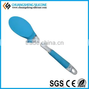 Kids Favourite Non Broken FDA Grade Silicone Spoon, Soup Spoon, BABY Eating Spoon thumbnail-2