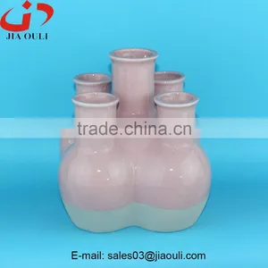 2016 New Design Ceramic Vase, Unique Vases for Home Decoration thumbnail-3