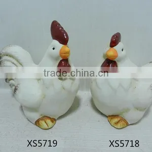 Ceramic Easter Chicken for Spring Home thumbnail-3