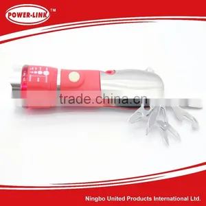 Multi-function Flashlight With Telescopic Safety Hammer thumbnail-2