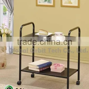 Kitchen Stand Kitchen Shelf, Magazine Rack, Easy Move Metal Storage Rack thumbnail-1
