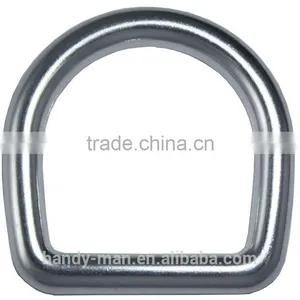 AD229 Aluminum 20kN Safety Forged D-Ring thumbnail-5