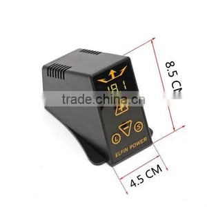 New Pro Tattoo Power Supply Mini Digital Box & Cord Kit For Machine Gun EP-2 thumbnail-1