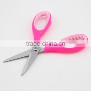 Pink Handle and Stainless Steel Blade Paper-cut Scissor thumbnail-1