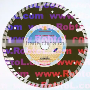 Deep Tooth Turbo Rim Diamond Blade For Multi-Purpose Concrete Cutting (COAQ) thumbnail-1