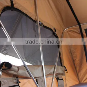2017 Hot Sale Camping Canvas Car Roof Top Tent for 4x4 Truck thumbnail-4
