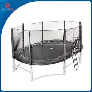 CreateFun 7x10 Spring Oval Trampoline With Safety Net thumbnail-2