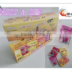 Raspberry Flavor Dried Powder Instant Juice Drink 5G Sachet thumbnail-1