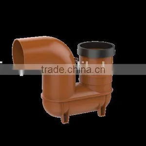 Factory Price Manufacturer Good Quality PVC Fitting UPVC Rubber Joint Plastic Fitting for Drainage GB Elbow P-TRAP thumbnail-1