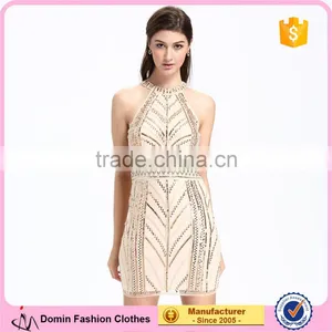 Domin Fashion Pictures Formal Beading and Sequin Dresses Women thumbnail-1