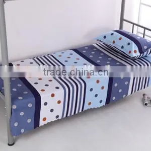 School Students Factory Dormitory Bed Linen/ Bed Sheets thumbnail-2