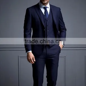 2017 New Arrival Top Brand Coat Pant Men Suit Cheap Mens Wedding Suits thumbnail-4