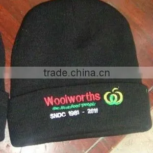 Embroidery Beanie Hat thumbnail-1