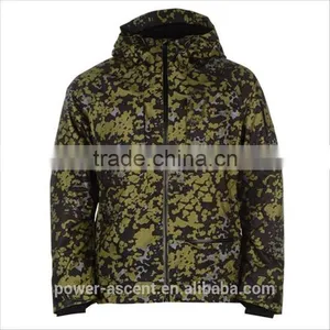 2016 Unisex New Development Cool All Over Camo Print Winter Ski Jacket thumbnail-1