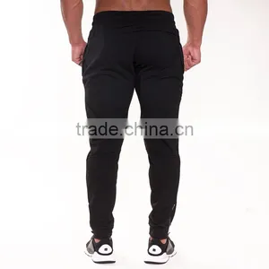 2017 Professional OEM Hot Selling High Qualitytraining Pants Custom Cotton Slim Fitness Jogger thumbnail-4