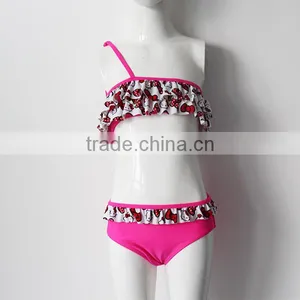 New Model Sex Girl Pink Swimwear thumbnail-2