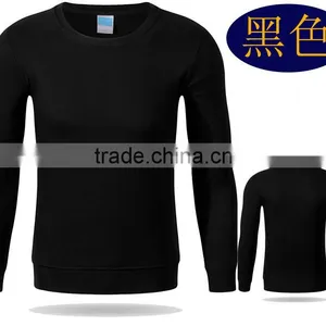Cheap Plain Style Mens No Hood Pullover Hooded Sweatshirt thumbnail-4