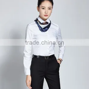 Ladies Business Formal Work Office Shirt and Pant Suit Women New Suits for Women thumbnail-6