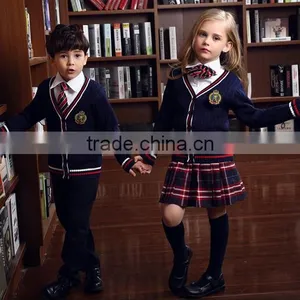 2016 Nice Perfect Fit School Uniform Design School Sweaters Kindergarten Uniform thumbnail-3