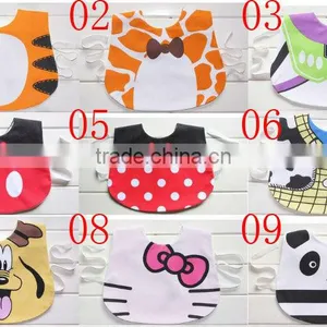 9 Designs Can Choose Baby Bibs/3 Layers Baby Bibs/superman Baby Bibs /in Stocked or OEM thumbnail-1