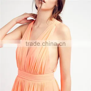 2017 Latest Fashion Top Design High Quality Women Maxi Drape Tulle Skirt thumbnail-6