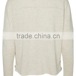 2016 Winter Wholesale Women Long Sleeved Sweat100% Cotton Plain Cheap Fleece Hoodie thumbnail-4