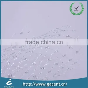 New Products Nylon Solid Tulle Fabric Bridal Veil Organza Fabric thumbnail-6