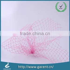 Home Textile Wedding Dress Garment Dress Use 100% Polyester Material Soft Veil Mesh Fabric thumbnail-1