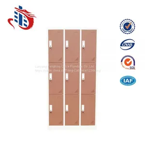 Single Door Storage Metal Hanging 9 Door Clothes Cabinets/steel Locker thumbnail-2