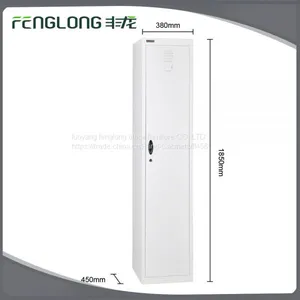 Steel Furniture Single Door Code Lock Clothes Storage Parcel Locker thumbnail-1