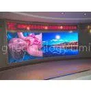 Super Brightness Flexible Foldable Curved Led Screen for Mansion Video Wall thumbnail-1