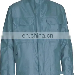 Protective Eco Friendly EN11611 Flame Resistant Jacket for Welders Uniform thumbnail-4