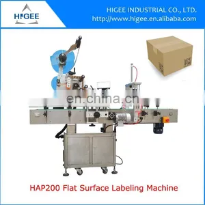 HIG Servo Motor Economy Automatic Flat Surface Labeling Machine thumbnail-1