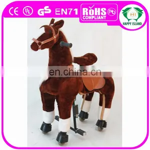 HI Outdoor Playground Mechanical Walking Large Toy Horse for Sale thumbnail-4
