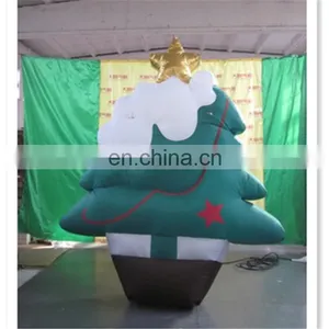 Popular Inflatable Christmas Tree for Outdoors Decoration/Xmas Tree/santa Tree thumbnail-2