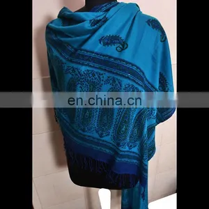 Shawl Kashmiri Wholesale Printed Wholesalers Pashmina thumbnail-1