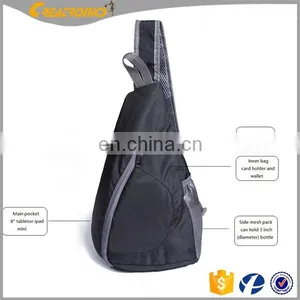Unisex Sling Bag Hiking Backpack Sport Single Strap Sling Backpack With Front Pocket Travel Bag Small Cross Body Shoulder Bag thumbnail-5