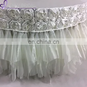 TC121E Round Outdoor Banquet Party Table Cover Wedding Decoration thumbnail-3