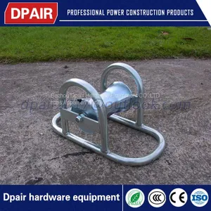 Corner Cable Roller Mounted on Overhead Line thumbnail-1