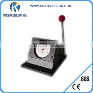 New Type Badge Making Machine With 25mm/32mm/44mm/58mm/75mm Inserting Round Mould thumbnail-1