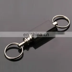 Custom Double Ring Keychains /metal Keychains thumbnail-1