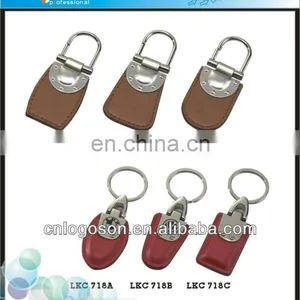 2015 Promotional Gifts Custom Zinc Alloy Car Key Chains Leather Keychain thumbnail-4