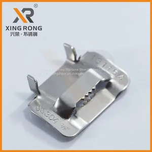 Y-type Stainlless Steel Buckle for Banding Strap 19mm thumbnail-3
