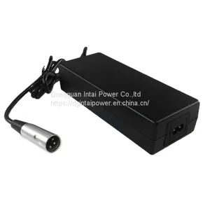 Electric Type Battery Charger 24V 4A Li-ion Battery Charger for One Wheel Electric Scooter thumbnail-3